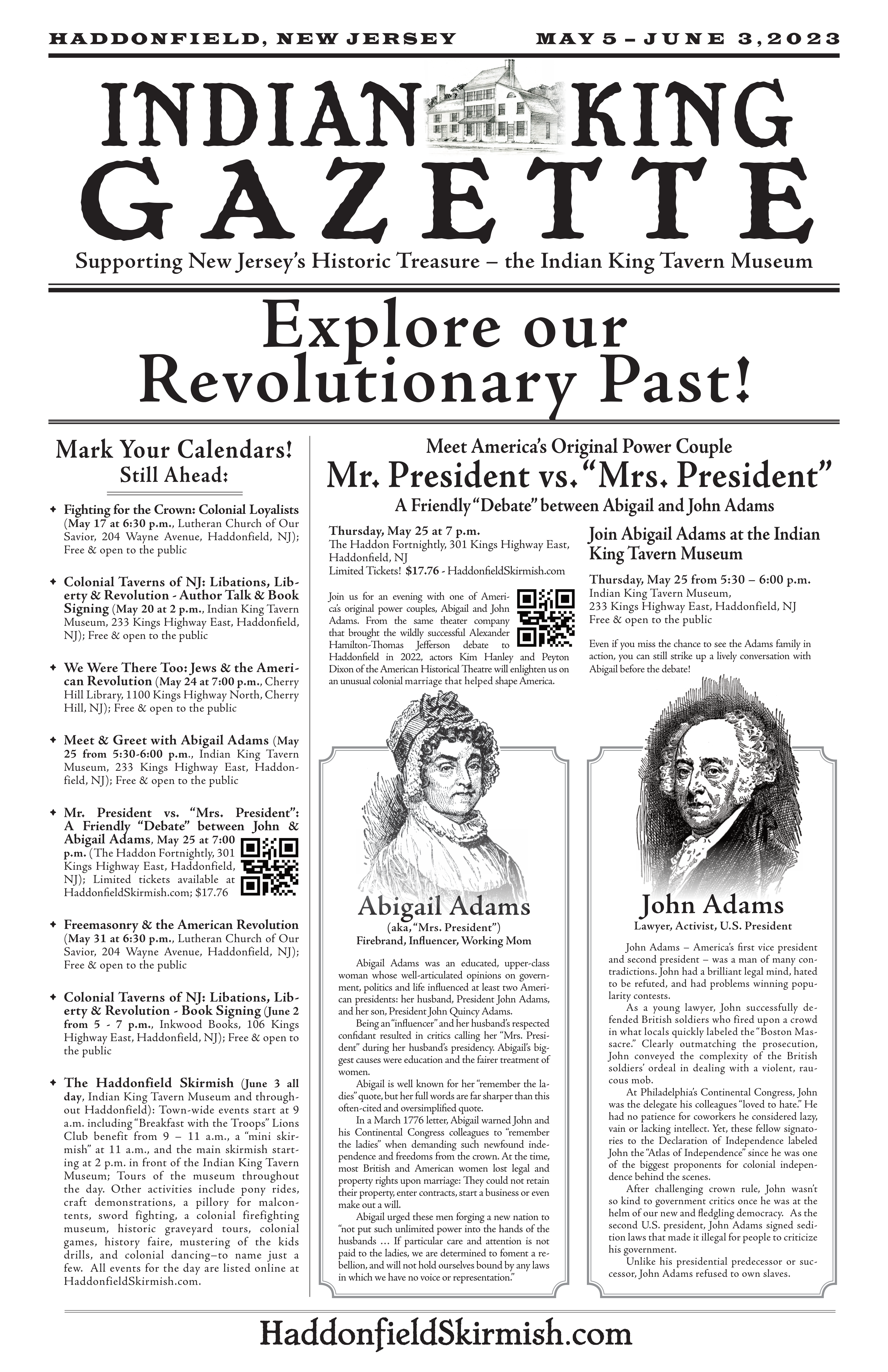 Unheard Voices of the American Revolution Flyer